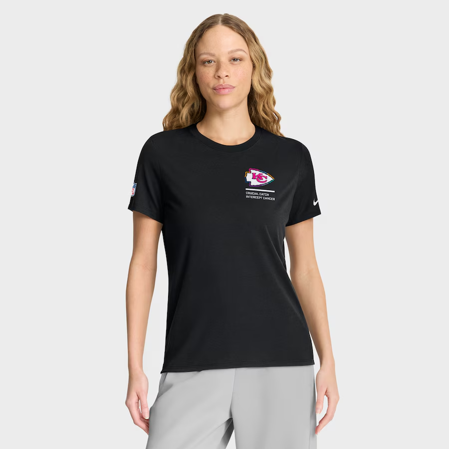 Women Kansas City Chiefs Nike NFL 2025 T shirt->nfl t-shirts->Sports Accessory
